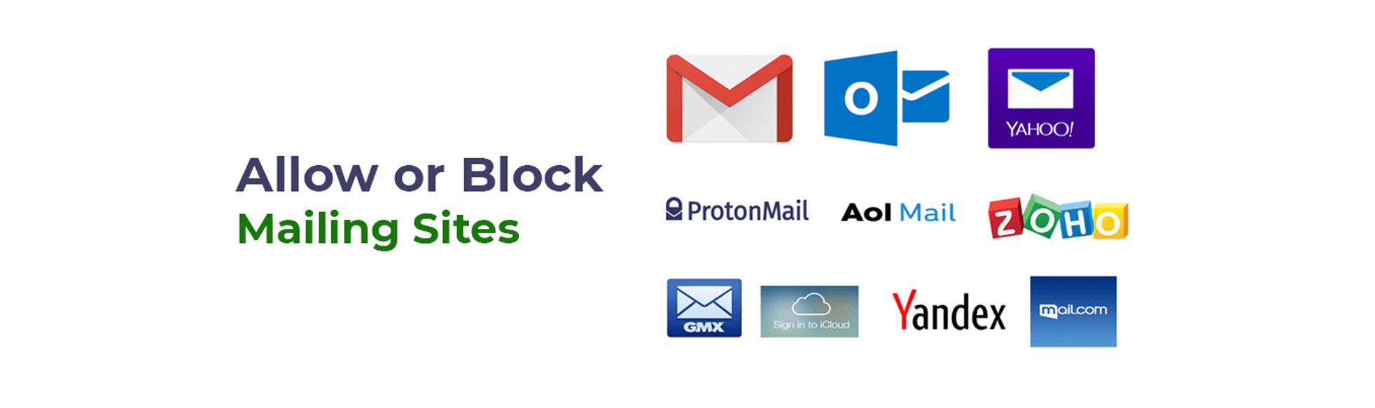 mailing sites blocking